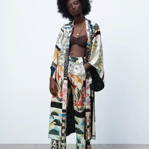 kimono and PATCHWORK PANTS LIMITED EDITION 2756/128 Matching Set Size S